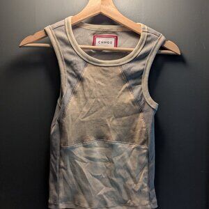 Chnge Silver Tank Top